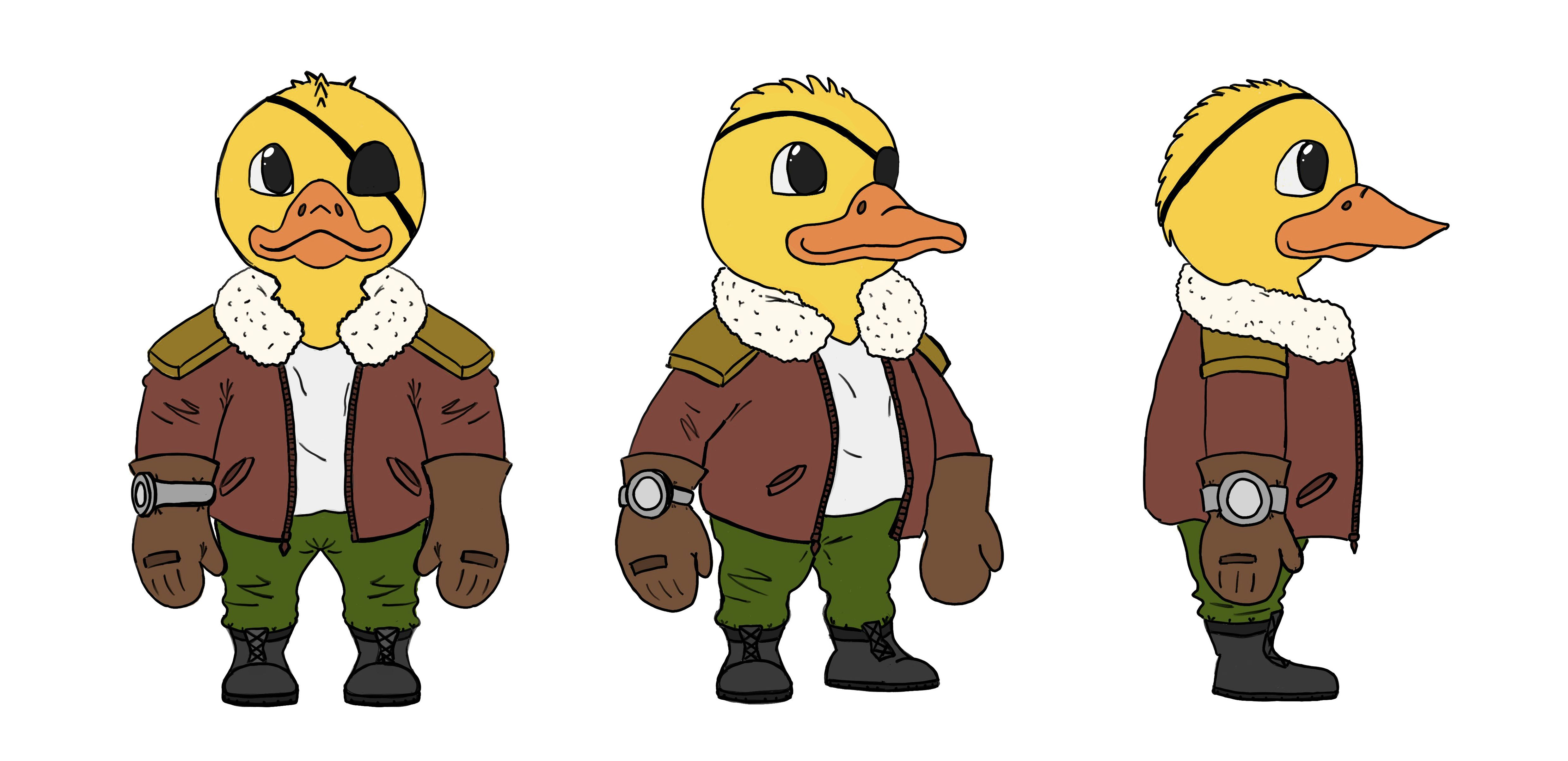 Model Sheet Ducklas